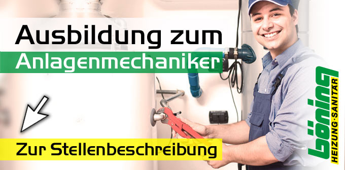 Anlagenmechaniker Ausbildung in Rendsburg Stellenangebot